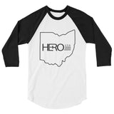 HERO-HIO 3/4 sleeve raglan shirt - HERO USA