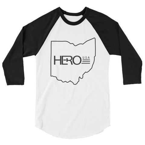 HERO-HIO 3/4 sleeve raglan shirt - HERO USA