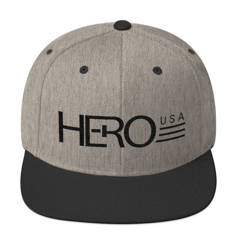 Hero USA Wool Blend Snapback - HERO USA