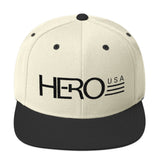 Hero USA Wool Blend Snapback - HERO USA