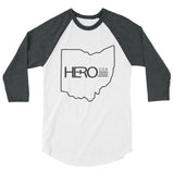 HERO-HIO 3/4 sleeve raglan shirt - HERO USA
