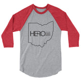 HERO-HIO 3/4 sleeve raglan shirt - HERO USA