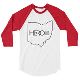 HERO-HIO 3/4 sleeve raglan shirt - HERO USA